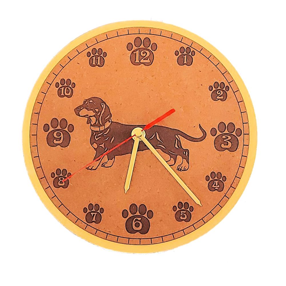 Dachshund Wall Clock 3 Dachshund Wall Clock