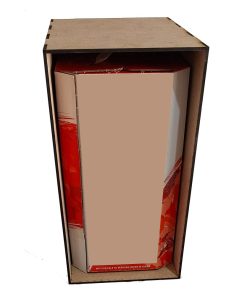 wine box holder back